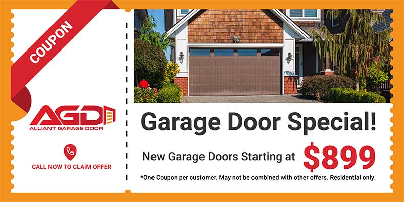 Garage Door Special Coupon Discount for New Doors - Garage Door Repair in Anaheim, California